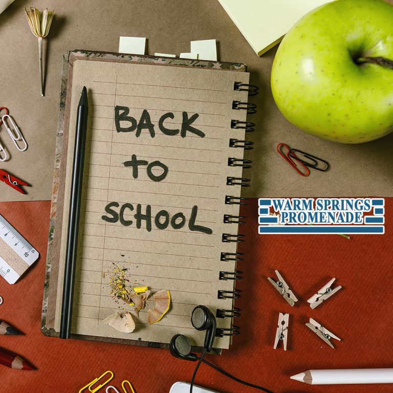 Back to School at Warm Springs Promenade